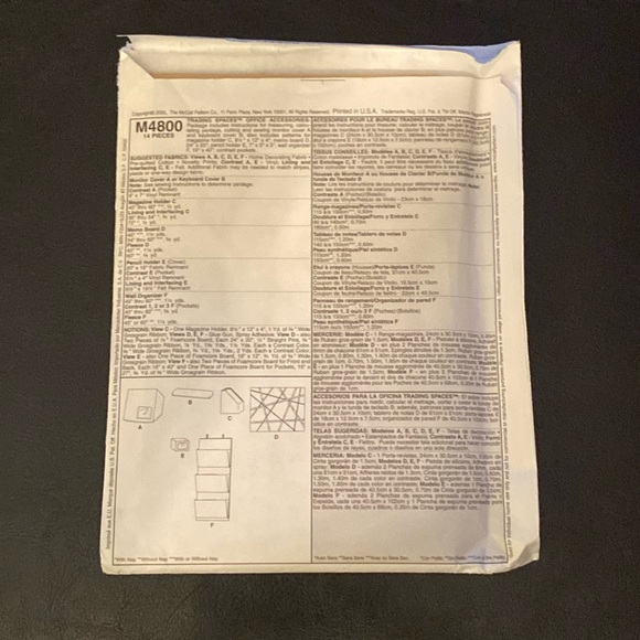 McCall's 4800 uncut sewing pattern - Picture 2 of 7